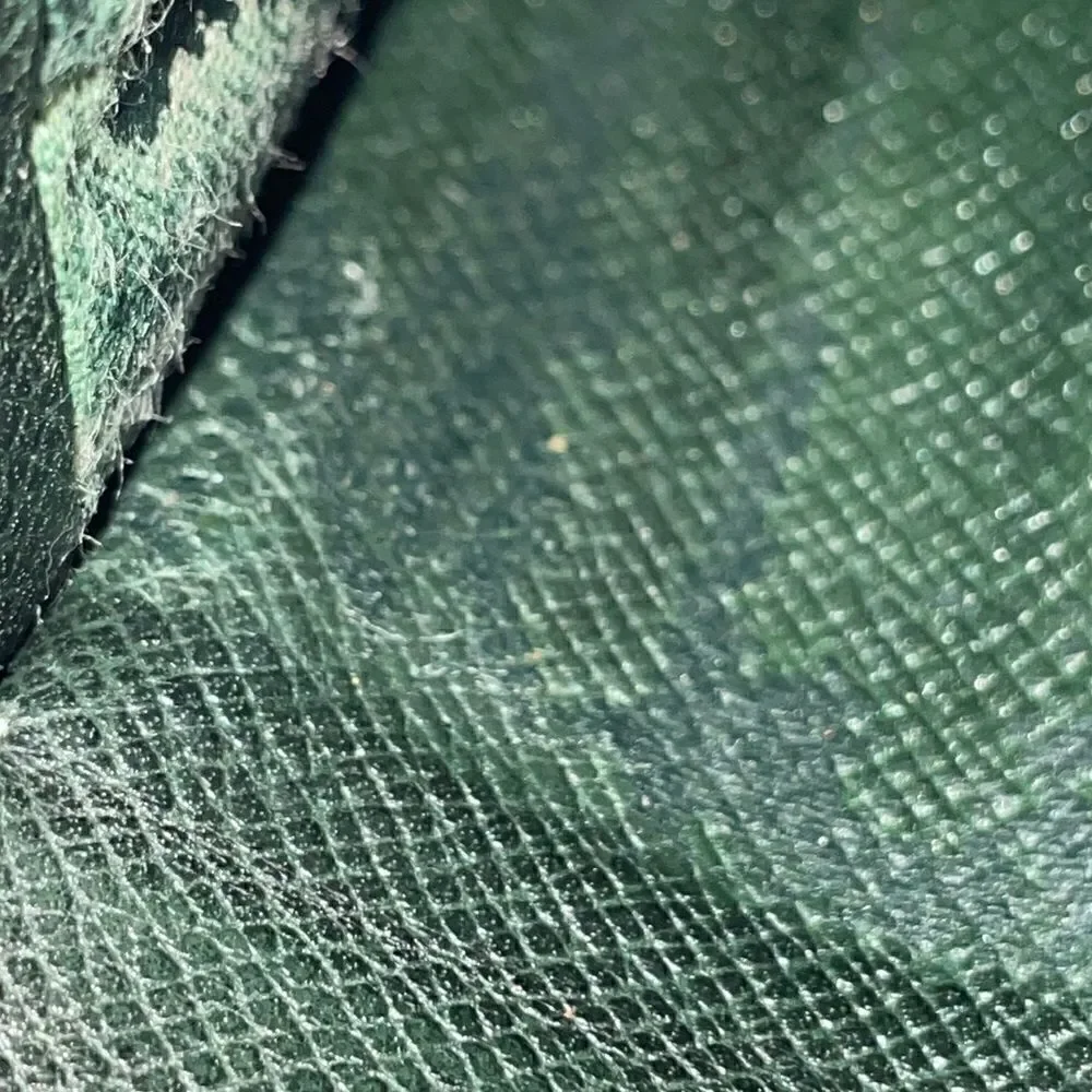 Authentic Men’s Louis Vuitton Green Leather Wallet